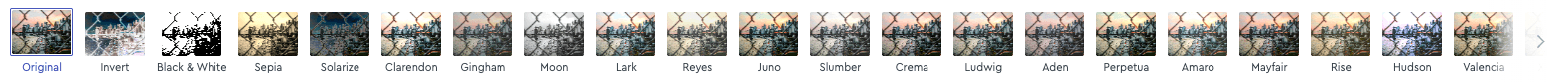 Filters Optionen